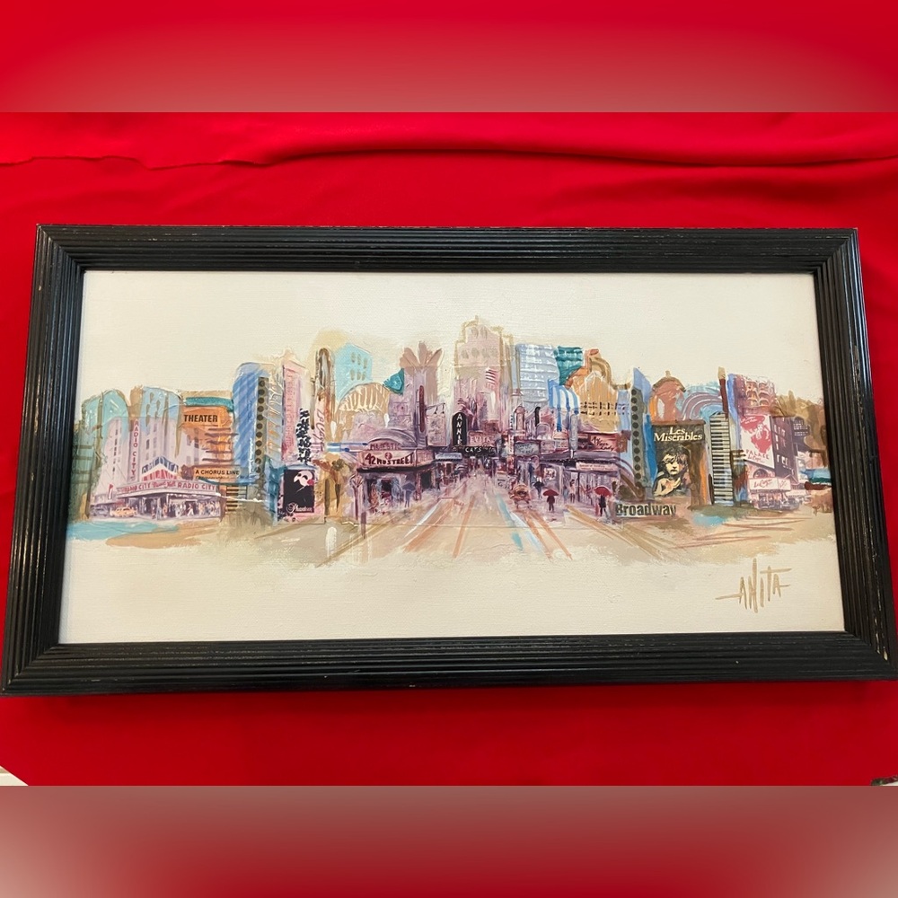 Anita Baldwin Broadway Show Canvas